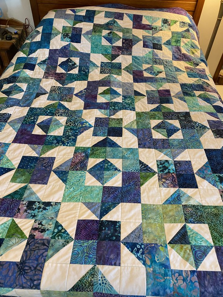 Sea Glass Symphony Quilt