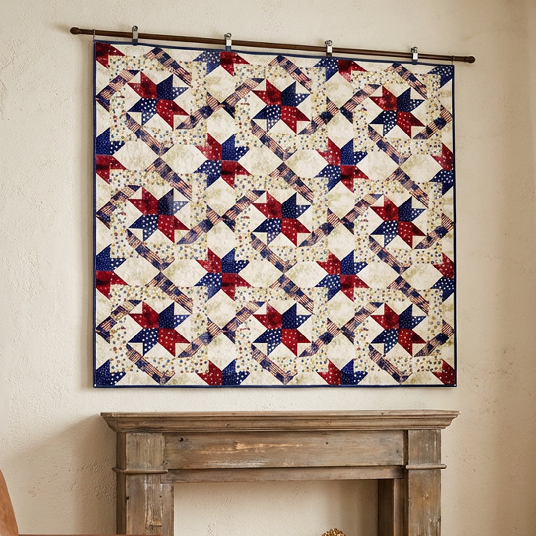 Stars of Freedom Quilt Pattern