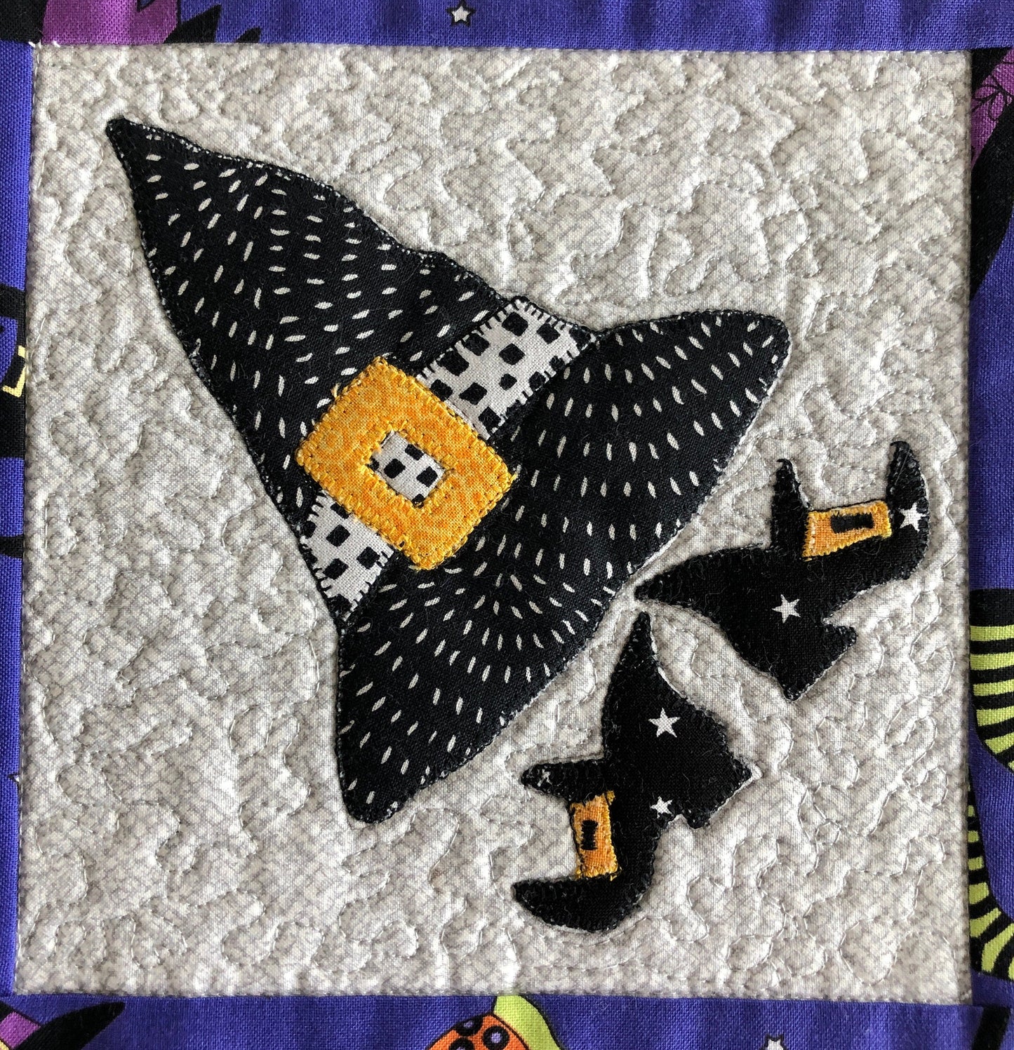 Witchy Stitches Table Runner Pattern