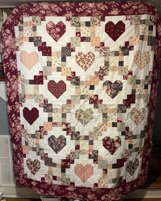 Heirloom Hearts Quilt Pattern