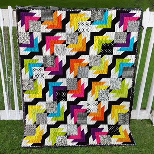 Rainbow Corners Quilt Pattern