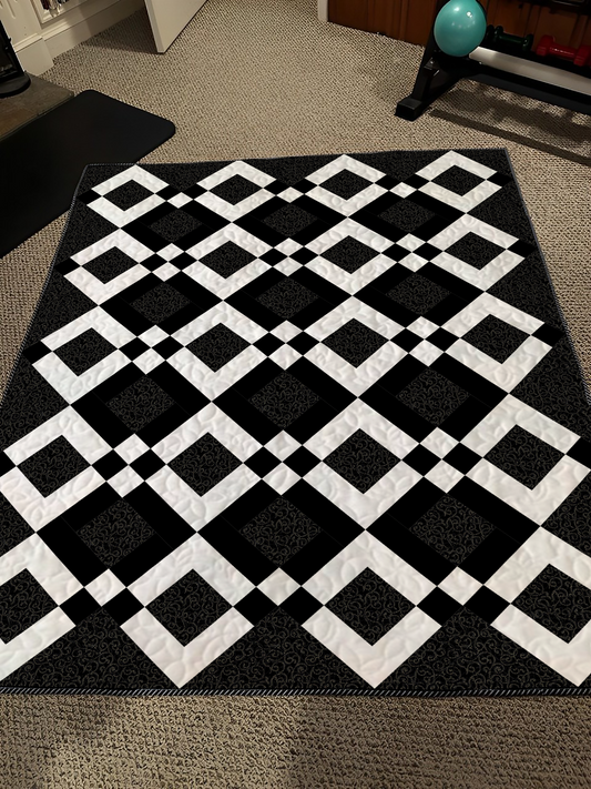 Midnight Diamonds Quilt Pattern