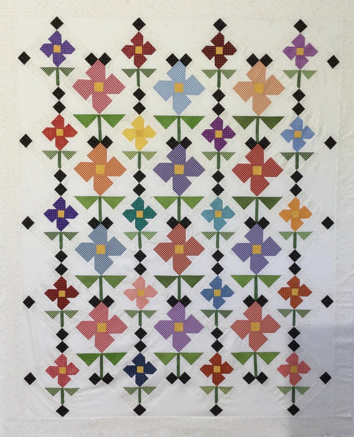 Tulip Parade Quilt Pattern