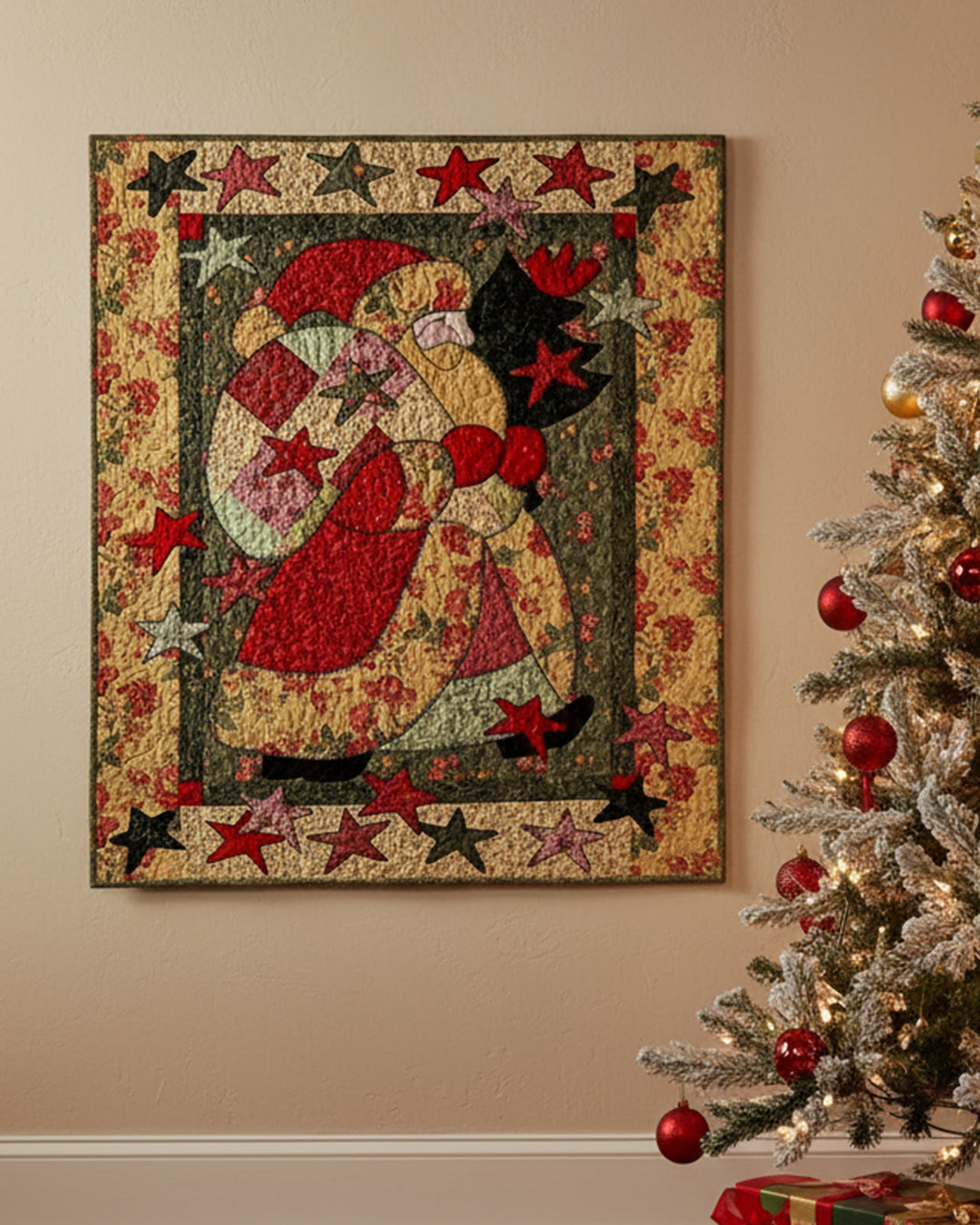 Starlit Santa Quilt Pattern