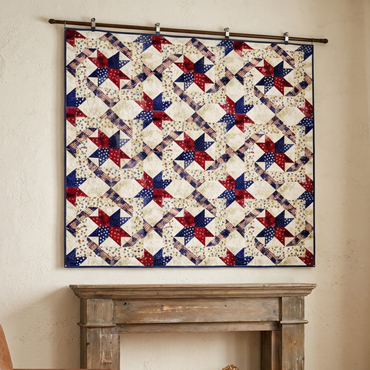 Stars of Freedom Quilt Pattern
