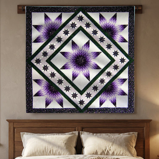 Violet Starfall Quilt Pattern