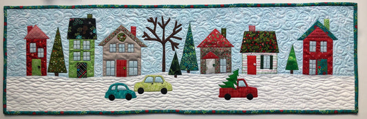 Home for the Holidays Table Runner Pattern