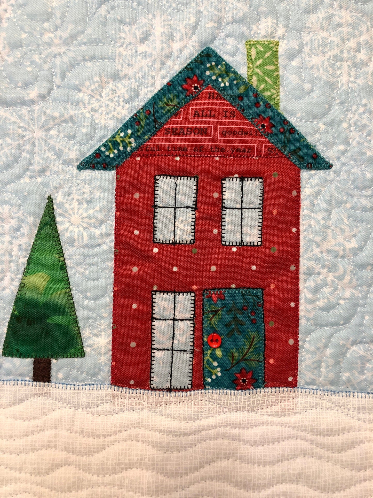 Home for the Holidays Table Runner Pattern