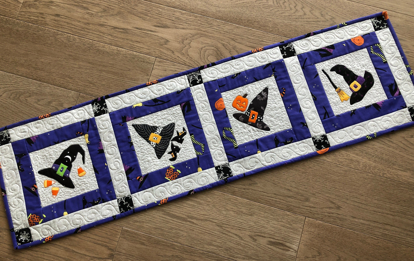 Witchy Stitches Table Runner Pattern